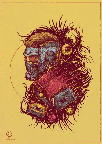Guardians of the Galaxy by #BogdanTimchenko