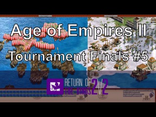 Aoe2: Khmer Sneaky Landing & Vikings Longboats (RotK Finals Game 5)