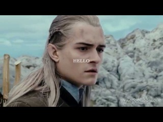 HELLO - Legolas + Aragorn