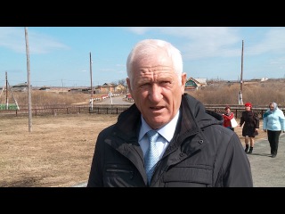 В канун пожароопасного периода глава района обратился к землякам