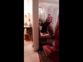 Чеченка застукала мужа при измене