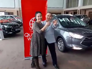 Questra World тың арқасында Шымкентте Гулнара ханым авто көлік алды 87755461661