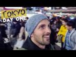 My First Day in Tokyo (Apartment Tour, Harajuku, Shibuya Crossing, First Sushi)