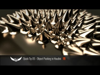 Quick Tip 05 - Object Packing In Houdini