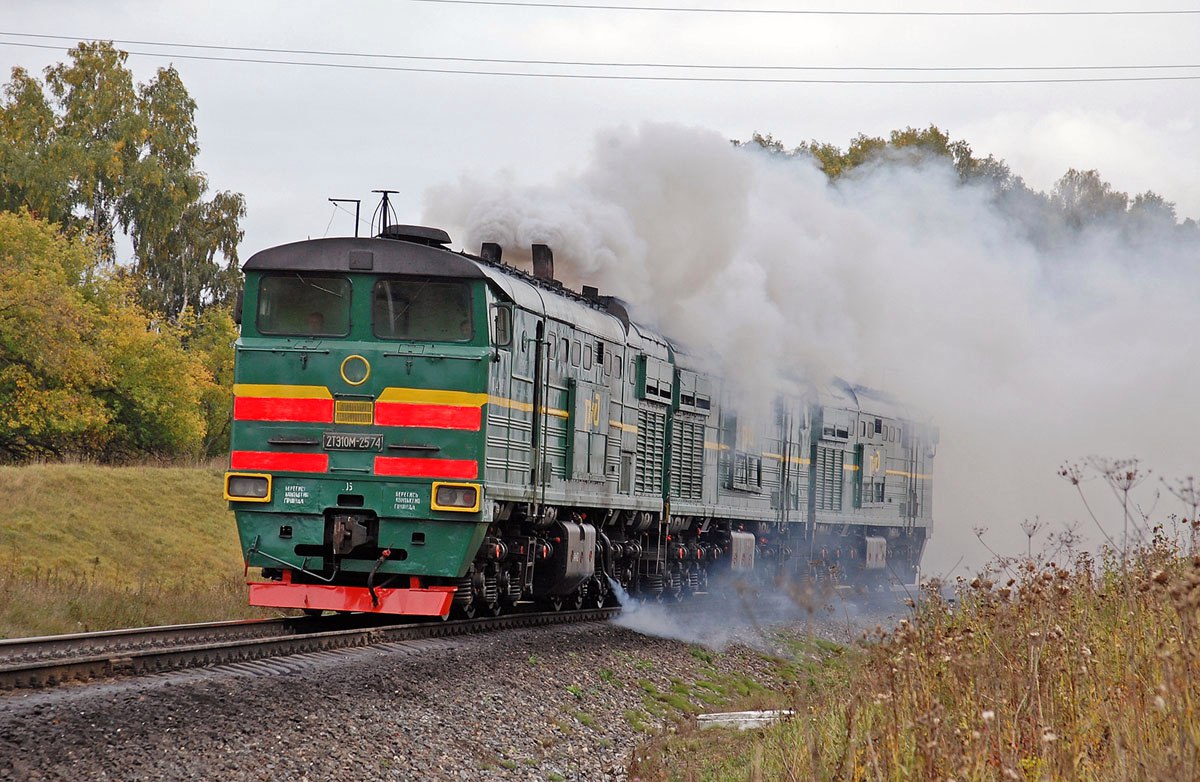 Как нарисовать тепловоз 2тэ10м