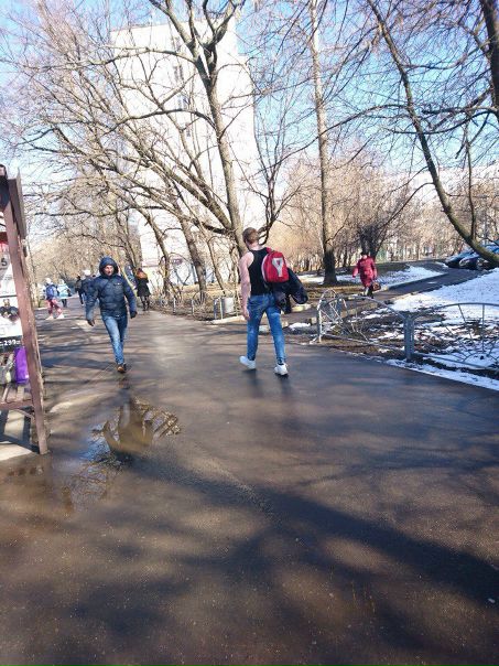 Когда не смог дождаться лета,чтоб показать как ты подкачался за зиму) (чуть больше 0 )