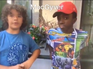 Heads Up 80s knowledge with Stranger Things young actors and Darren Criss
