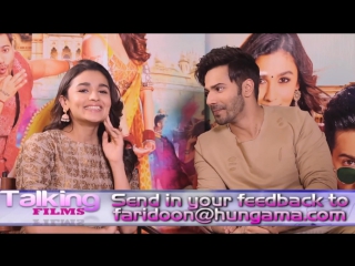 Varun Dhawan - Alia Bhatt Badrinath Ki Dulhania EXCLUSIVE - We Are ACTUAL Friends