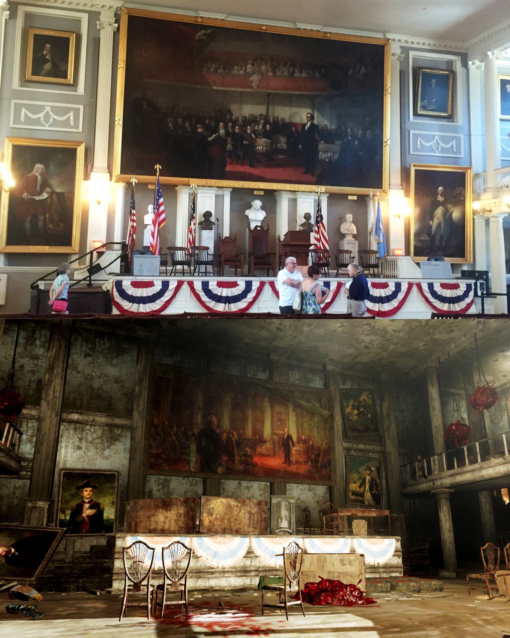 Реальные места Fallout4 в Бостоне