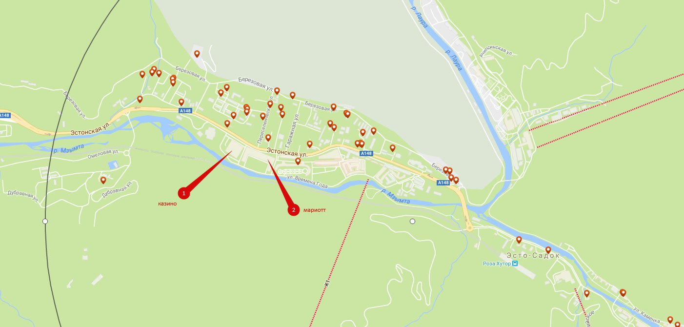 Схема красной зоны. Эсто садок казино карта. Казино Сочи на карте красная Поляна. Игорная зона красная Поляна на карте. Казино красная Поляна на карте.