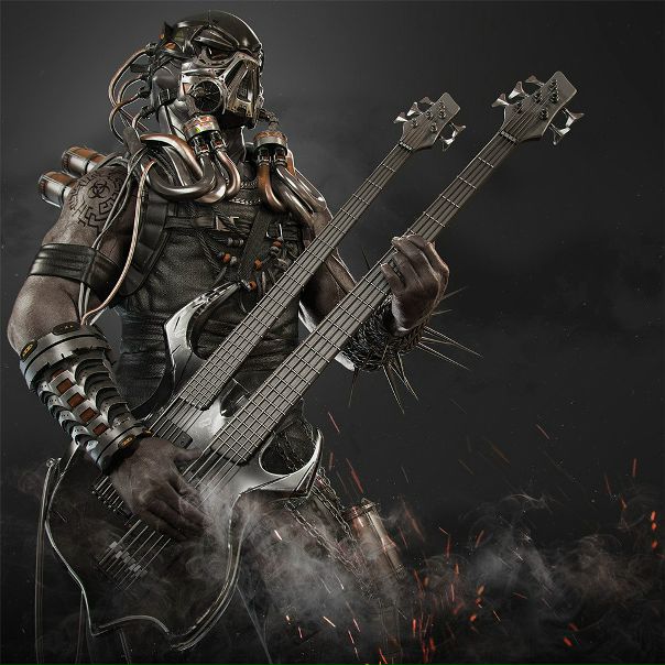 Bass Player by #PoLevesque