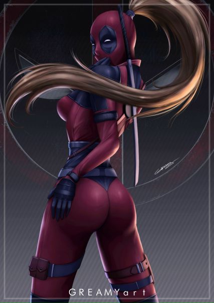 Lady Deadpool by #GreamyArt