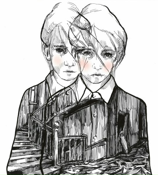 #шариковая_ручка #гелевая_ручка #Sasha_Denisova