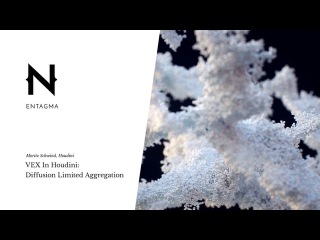 VEX in Houdini: Diffusion Limited Aggregation (Plus Rendering In Mantra & Redshift)