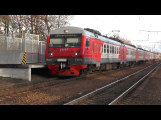 Электропоезд ЭД4М-0472 платформа Опалиха