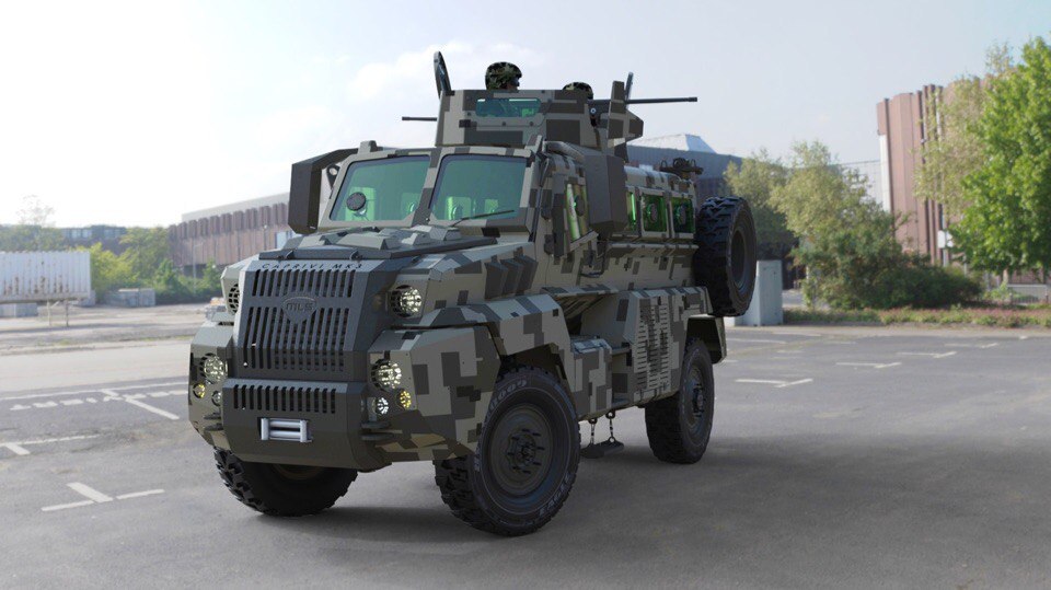 Бронеавтомобили MRAP