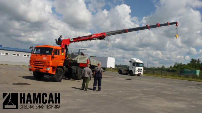 КАМАЗ 43118 с БКУ HOTOMI JN 2656