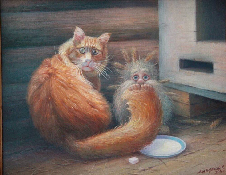 Рыжая в бане картина