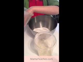 How to Make Snow Science Experiment for Kids