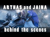 Arthas and Jaina cosplay photoshoot - Behind the scenes