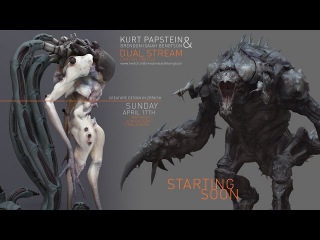Creature Design in ZBrush with Kurt Papstein - Part 1