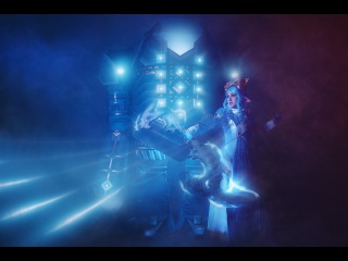 Photoshop Timelapse - Enayla Cosplay as Asura with Golem