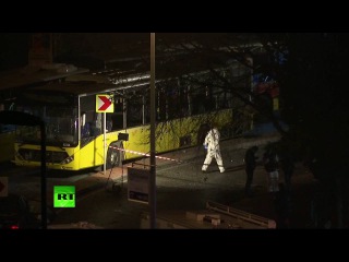 Suspected car bomb blast near Besiktas stadium in Istanbul