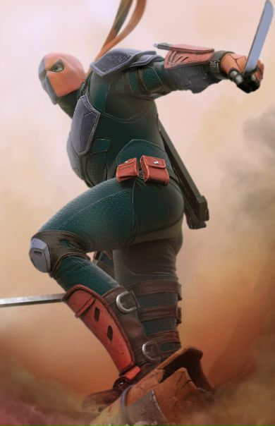Deathstroke by #AlessandroBaldasseroni