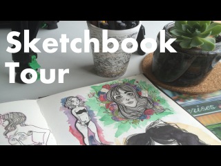Sketchbook tour || The Art Of Lorelei