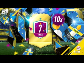 FUT BIRTHDAY SBC DAY 7! 10X 100K PACKS! | FIFA 17 ULTIMATE TEAM