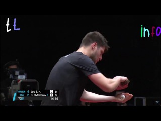 Dima Ovtcharov vs Joo Se Hyuk (2017 T2APAC) Team Rossi vs Team Persson | ドミトリ・オフチャロフ x 朱世赫