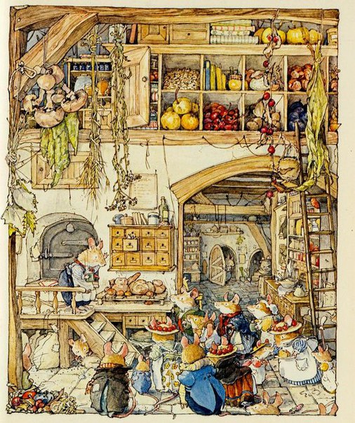 Художник Jill Barklem