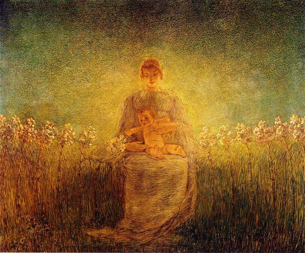 Гаэтано Превиати (Gaetano Previati, 1852-1920, Италия) - итальянский художник-символист, теоретик искусства и представитель стиля дивизионизм