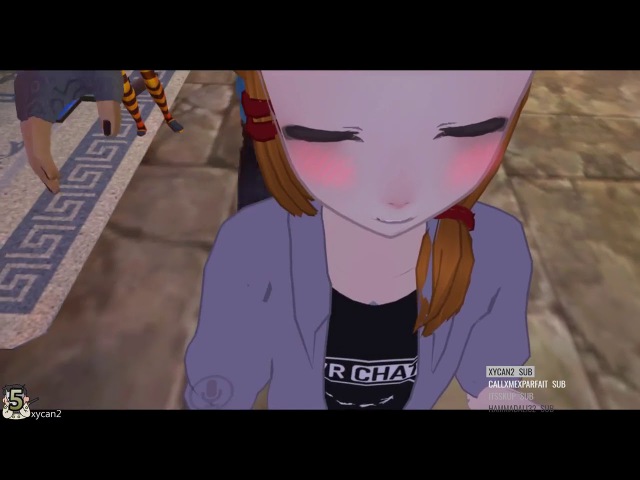 Kiss me VRchat (Virtual Reality)