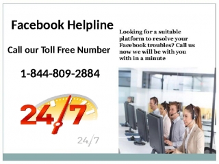 Get Instant Help Facebook Phone Number 1-844-809-2884