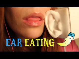 ASMR ☾ Ear Eating, Licking & Mouth Cupping ~ Binaural and Intense Mouth Sounds - No talking
