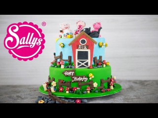 Bauernhof Torte / Farmer Fondant Cake / Elas Geburtstag