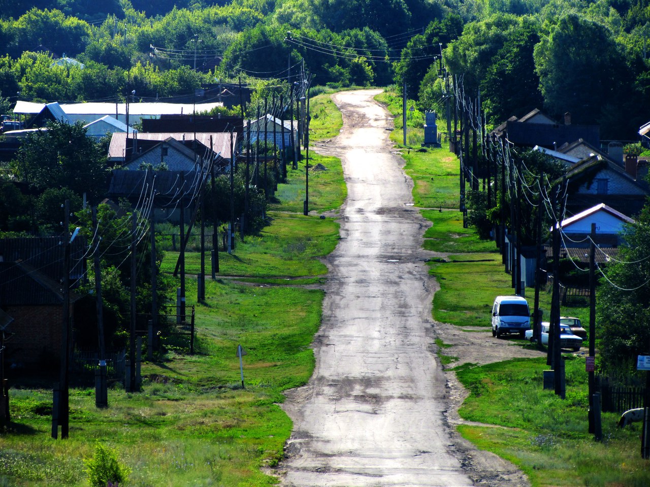 Дорога в село Дорога в село