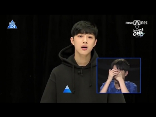 170616 Produce 101 11. Bölüm - Stajyerler İlk Günkü Videolarını İzliyor (Türkçe Altyazılı)