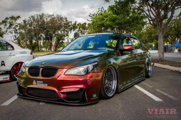 #BMW 5-Series (E60) on air