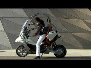 Raptors & Rockets presents the BMW C1-E electric scooter concept featuring Vectrix technology