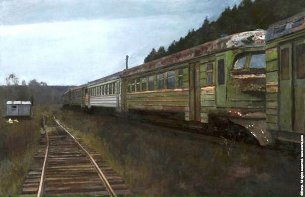 Страна старых поездов Масксима Каёткина.