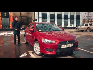 Яркий и чёткий Lancer X за 400 тысяч рублей. 720р