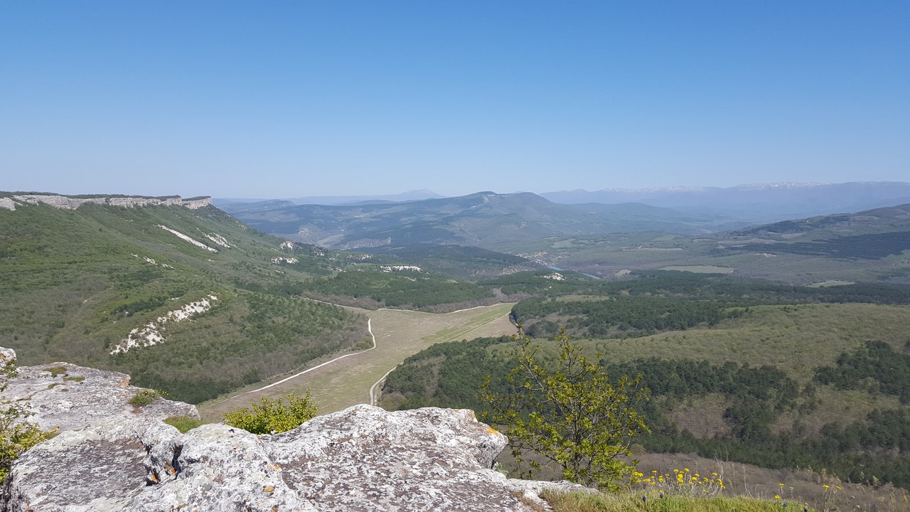 вид с мангупа