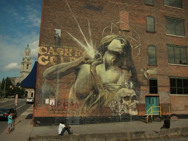 Стрит-арт от Faith47 