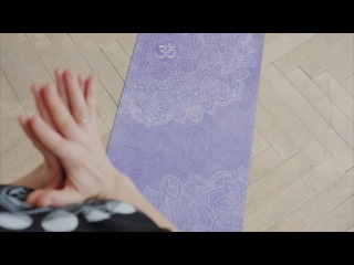 Коврик из натурального каучука Ом