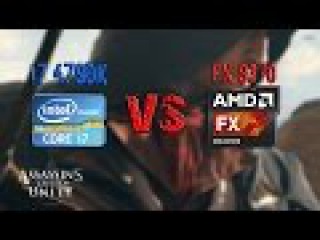 Intel i7 4790k vs AMD FX 9370 | Assasin's Creed Unity