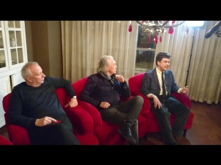 Три великих итальянца Riccardo Fogli, Maurizio Fabrizio, Fabio Pirola