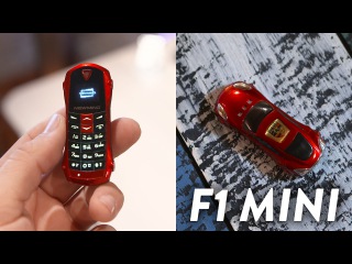 Smallest Mobile Phone In The World?! (F1 Mini)(Music by V-Sine Beatz)