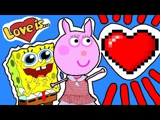 Пеппа Мультфильм все серии любовной истории Пеппы.. Свинка на Русском Новые Серии Peppa